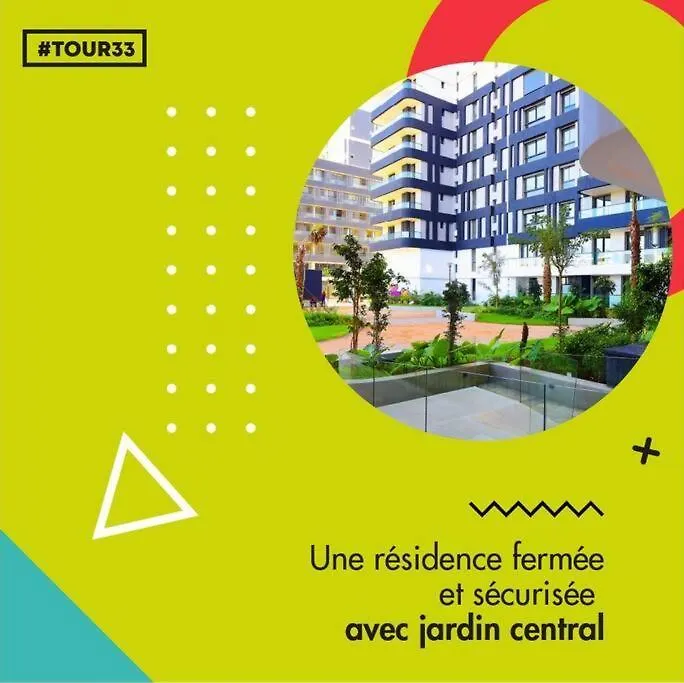 Studio Cfc Free Gym Free Parking Anfa Park Aeria Mall Lägenhet Casablanca